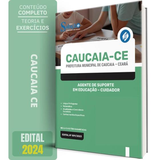 Imagem de Apostila Prefeitura de Caucaia - CE - Agente de Suporte em Educação - Cuidador