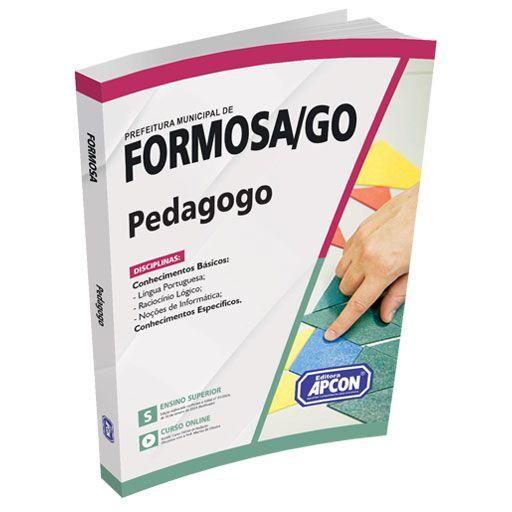 Imagem de Apostila Prefeitura de Formosa (GO) 2024 - Pedagogo