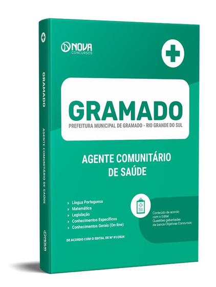 Imagem de Apostila Prefeitura de Gramado - RS 2024 - Agente Comunitário de Saúde - Nova Concursos