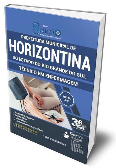 Imagem de Apostila Prefeitura de Horizontina - RS - Técnico em Enfermagem