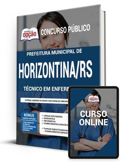 Imagem de Apostila Prefeitura de Horizontina - RS - Técnico em Enfermagem