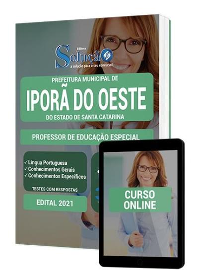 Imagem de Apostila Prefeitura de Iporã do Oeste - SC - Professor de Educação Especial