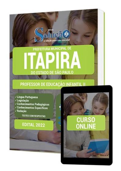 Imagem de Apostila Prefeitura de Itapira - SP - Professor de Educação Infantil II