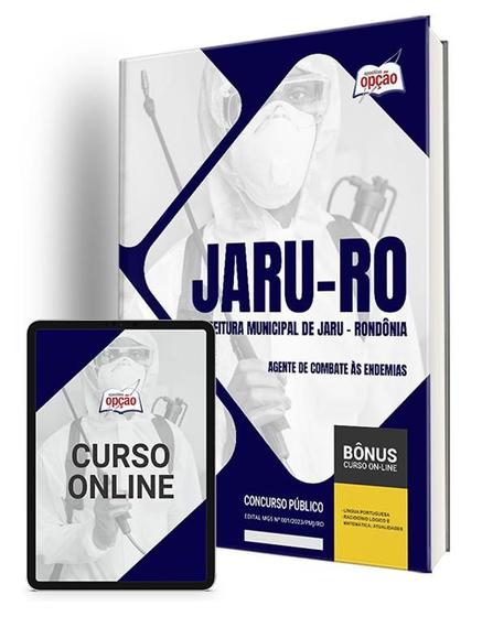 Imagem de Apostila Prefeitura de Jaru - RO 2024 - Agente de Combate às Endemias 