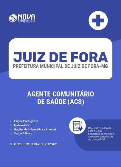 Imagem de Apostila Prefeitura de Juiz de Fora - MG 2024 - Agente Comunitário de Saúde - ACS