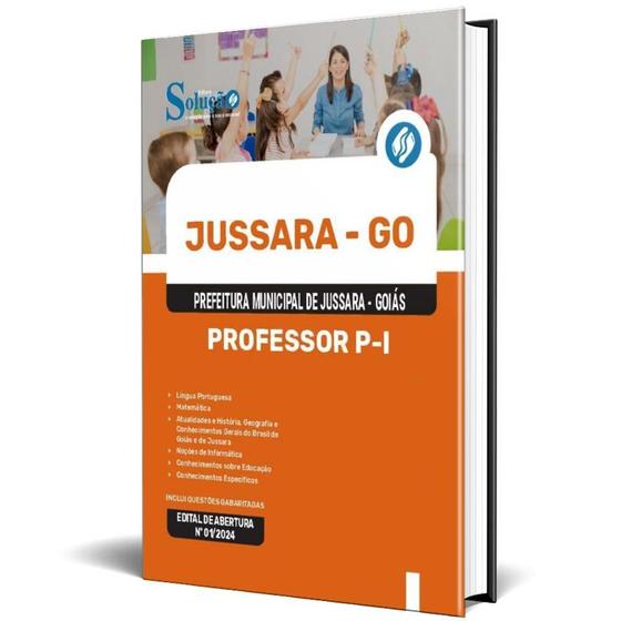 Imagem de Apostila Prefeitura De Jussara Go 2024 - Professor P-I