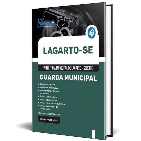 Imagem de Apostila Prefeitura De Lagarto Se 2024 - Guarda Municipal