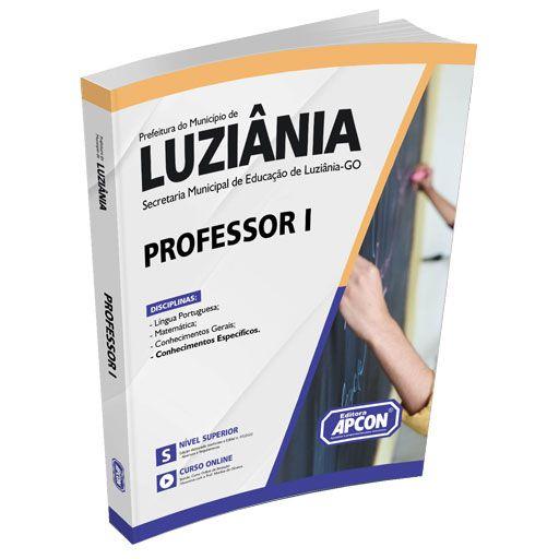 Imagem de Apostila Prefeitura de Luziânia 2022 - Professor I