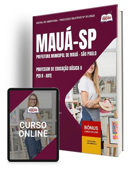 Imagem de Apostila Prefeitura de Mauá - SP  - Professor de Educação Básica II - PEB II - Arte