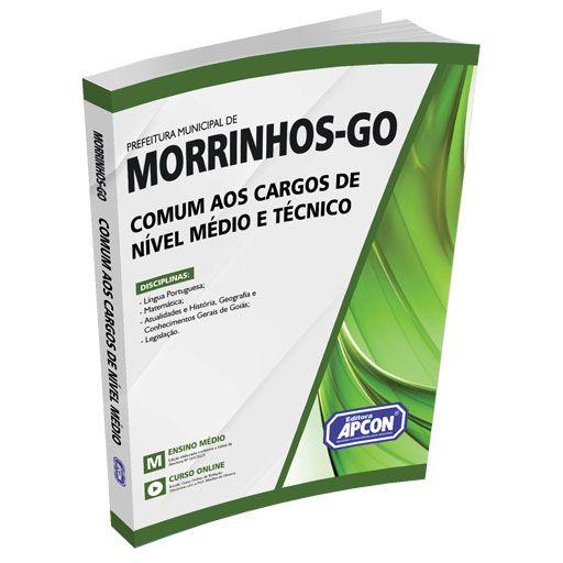 Imagem de Apostila Prefeitura de Morrinhos-GO 2023 - Comum aos Cargos de Nível Médio