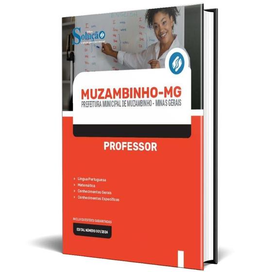 Imagem de Apostila Prefeitura De Muzambinho Mg 2024 - Professor