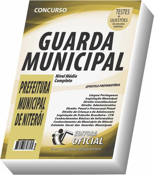 Imagem de Apostila Prefeitura De Niterói - Rj - Guarda Municipal