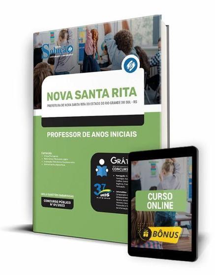 Imagem de Apostila Prefeitura de Nova Santa Rita - RS - Professor de Anos Iniciais