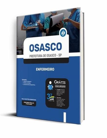 Imagem de Apostila Prefeitura De Osasco - Sp 2023 - Enfermeiro