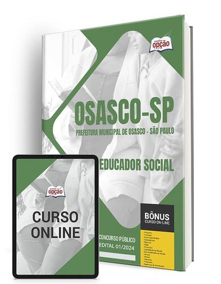 Imagem de Apostila Prefeitura de Osasco - SP 2024 - Educador Social