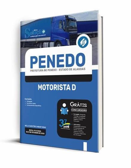 Imagem de Apostila Prefeitura De Penedo - Al 2022 - Motorista D