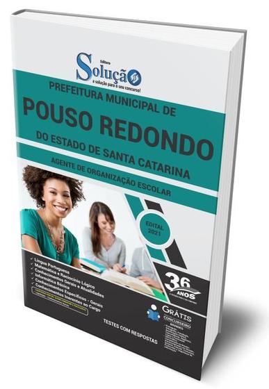 Imagem de Apostila Prefeitura de Pouso Redondo - SC - Agente de Organização Escolar