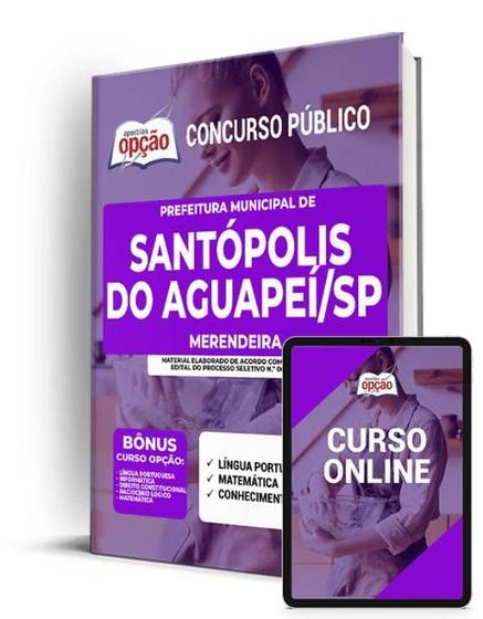 Imagem de Apostila Prefeitura de Santópolis do Aguapeí - SP - Merendeira