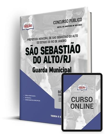 Imagem de Apostila Prefeitura de São Sebastião do Alto - RJ - Guarda Municipal