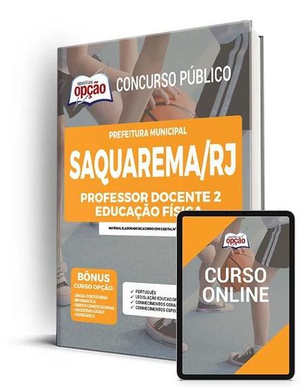 Imagem de Apostila Prefeitura de Saquarema - RJ - Professor Docente 2 - Educação Física