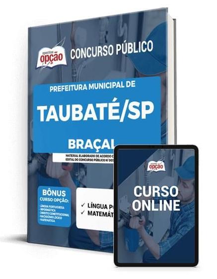 Imagem de Apostila Prefeitura de Taubaté - SP - Braçal