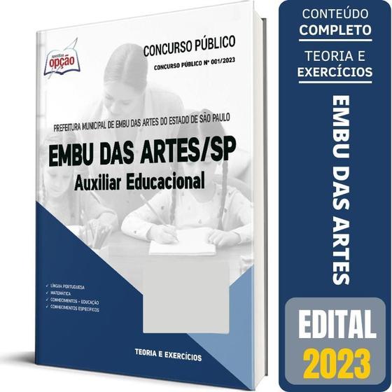 Imagem de Apostila Prefeitura Embu Das Artes Sp 2023 Auxiliar