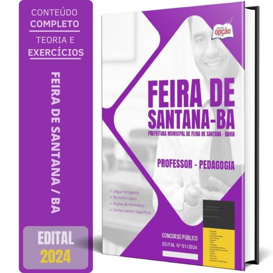 Imagem de Apostila Prefeitura Feira Santana Ba 2024 Professor