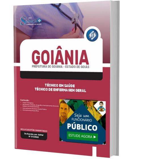 Imagem de Apostila Prefeitura Goiânia Go - Técnico Em Saúde