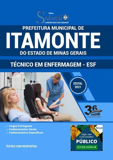 Imagem de Apostila Prefeitura Itamonte Mg - Técnico Em Enfermagem Esf