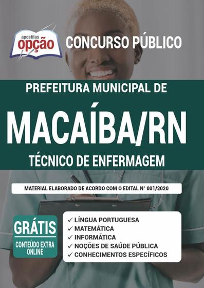 Imagem de Apostila Prefeitura Macaíba Rn - Técnico De Enfermagem