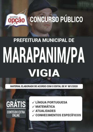 Imagem de Apostila Prefeitura Marapanim Pa - Vigia