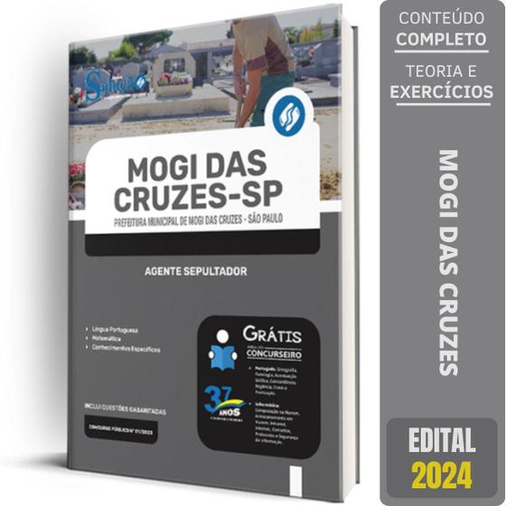 Imagem de Apostila Prefeitura Mogi Das Cruzes Sp 2024 Agente