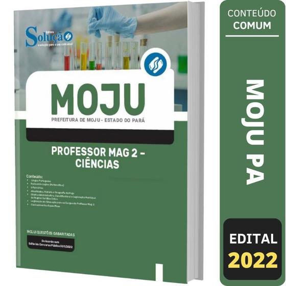 Imagem de Apostila Prefeitura Moju Pa - Professor Mag 2 Ciências