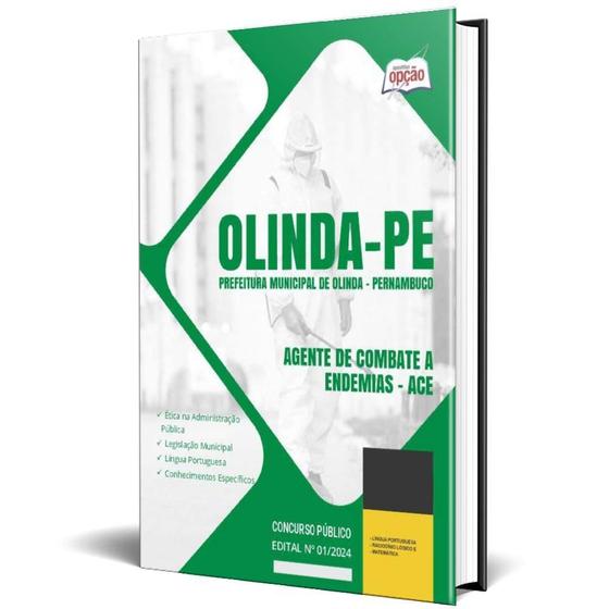 Imagem de Apostila Prefeitura Olinda Pe 2024 Agente Combate A Endemias