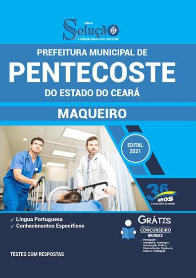 Imagem de Apostila Prefeitura Pentecoste Ce - Maqueiro