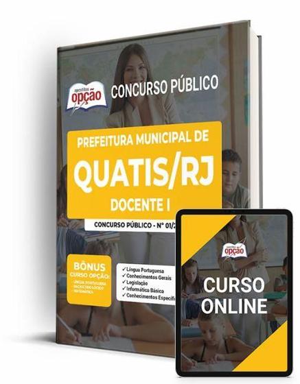 Imagem de Apostila Prefeitura Quatis Rj - Docente I