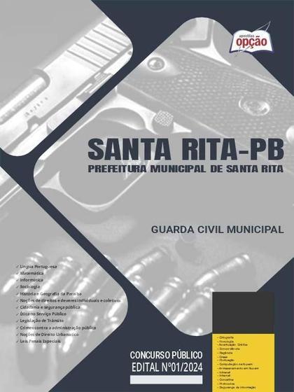 Imagem de Apostila Prefeitura Santa Rita Pb 2024 Guarda Civil