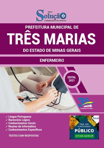 Imagem de Apostila Prefeitura Três Marias Mg - Enfermeiro