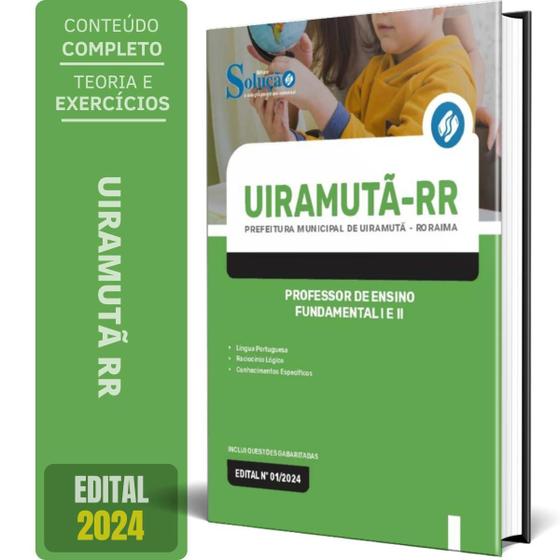 Imagem de Apostila Prefeitura Uiramutã Rr 2024 Professor Ensino