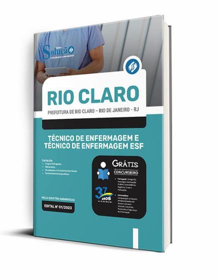 Imagem de Apostila Rio Claro - RJ 2023 - Técnico de Enfermagem e ESF