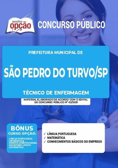 Imagem de Apostila São Pedro Do Turvo Sp Técnico De Enfermagem