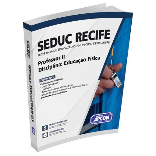 Imagem de Apostila SEDUC RECIFE 2023 - Professor II - Disciplina: Educação Física - GRUPO APCON