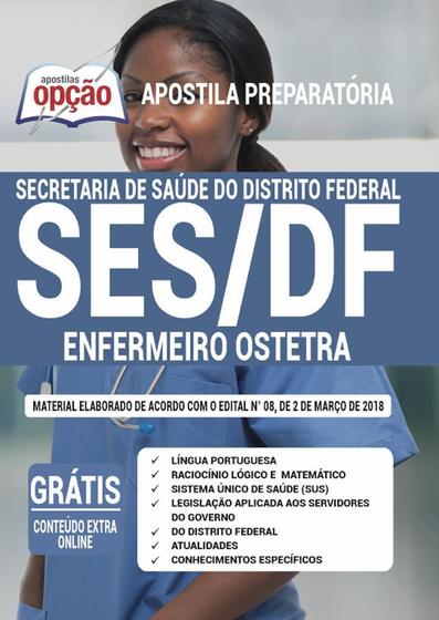 Imagem de Apostila Ses Df - Enfermeiro Obstetra - Distrito Federal