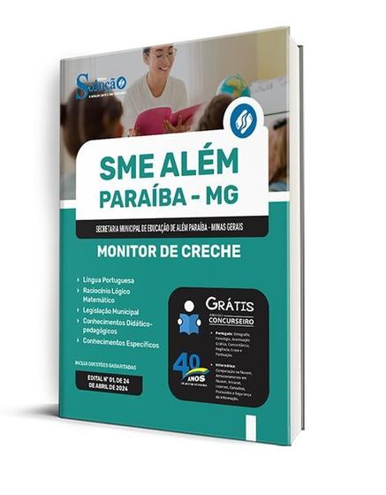 Imagem de Apostila Sme Além Paraíba Mg 2024 - Monitor De Creche