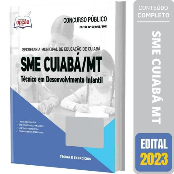 Imagem de Apostila Sme Cuiabá Mt 2023 Técnico Em Desenvolvimento