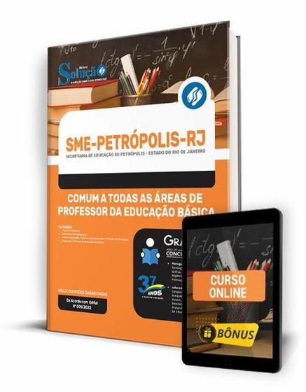 Imagem de Apostila SME Petrópolis - RJ - Comum a Todas as Áreas de Professor da Educação Básica