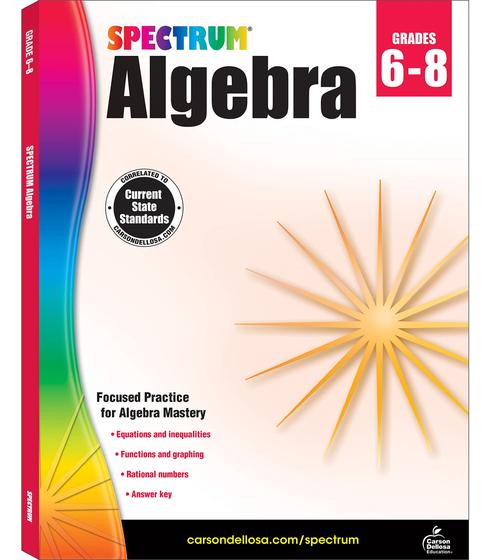 Imagem de Apostila Spectrum Algebra 1: 6º ao 8º Ano (11 a 14 anos)