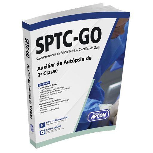 Imagem de Apostila SPTC-GO 2023 - Auxiliar de Autópsia de 3ᵃ Classe