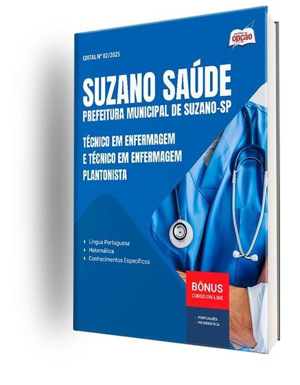 Imagem de Apostila Suzano Saúde  - Técnico em Enfermagem e Técnico em Enfermagem Plantonista