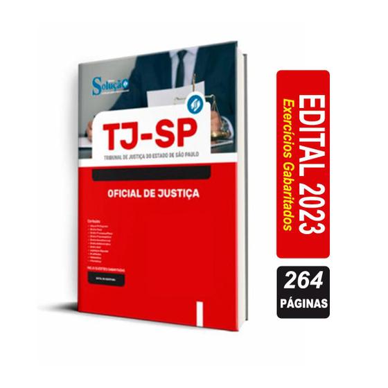 Imagem de Apostila TJ SP Oficial de Justiça - Ed. Solução